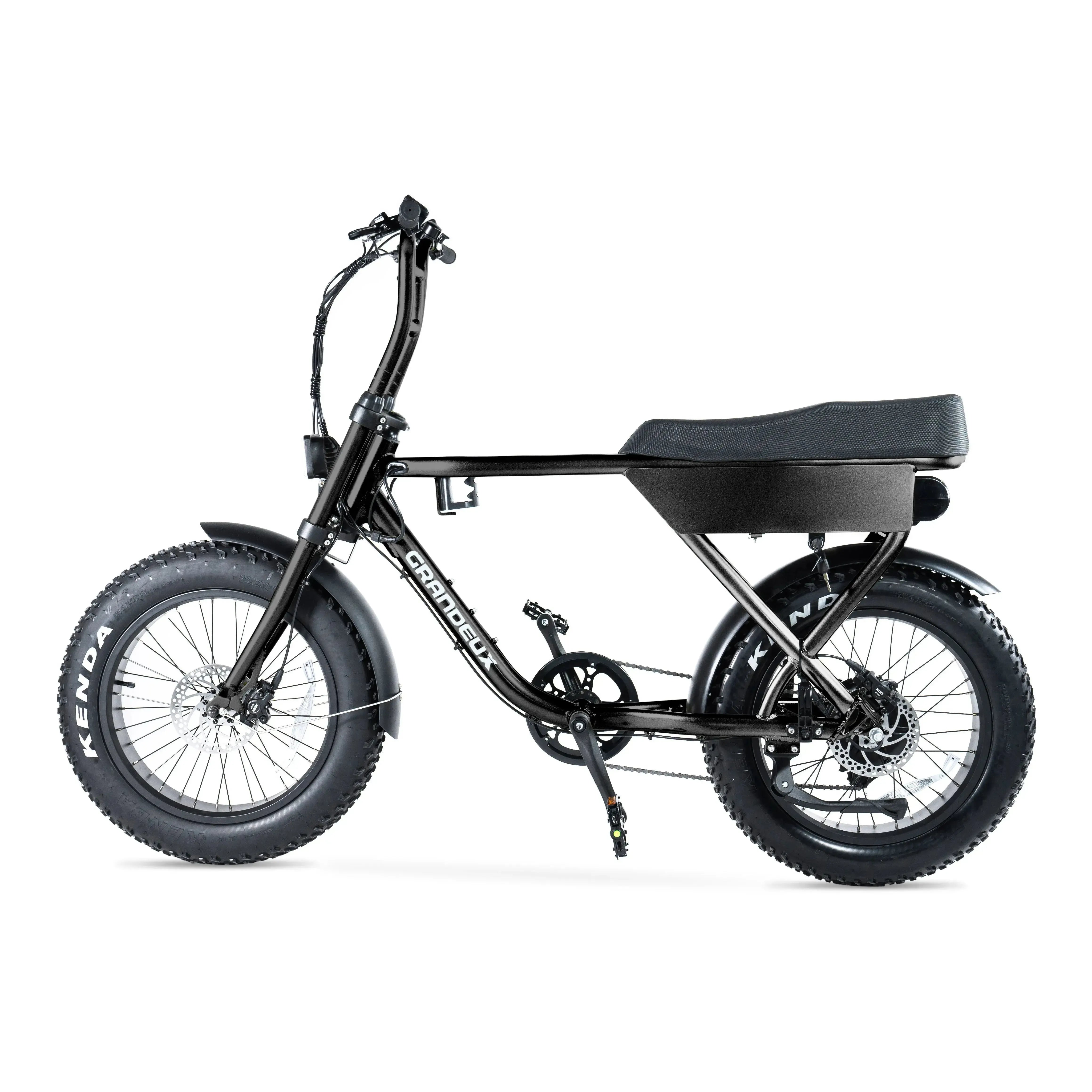Grandeux Xplore - Zwart - fatbikeskopen.nl
