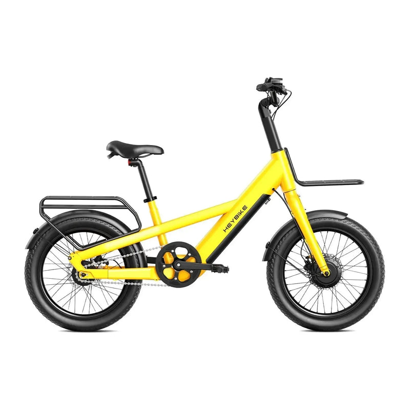 Heybike Compact City - Geel - fatbikeskopen.nl