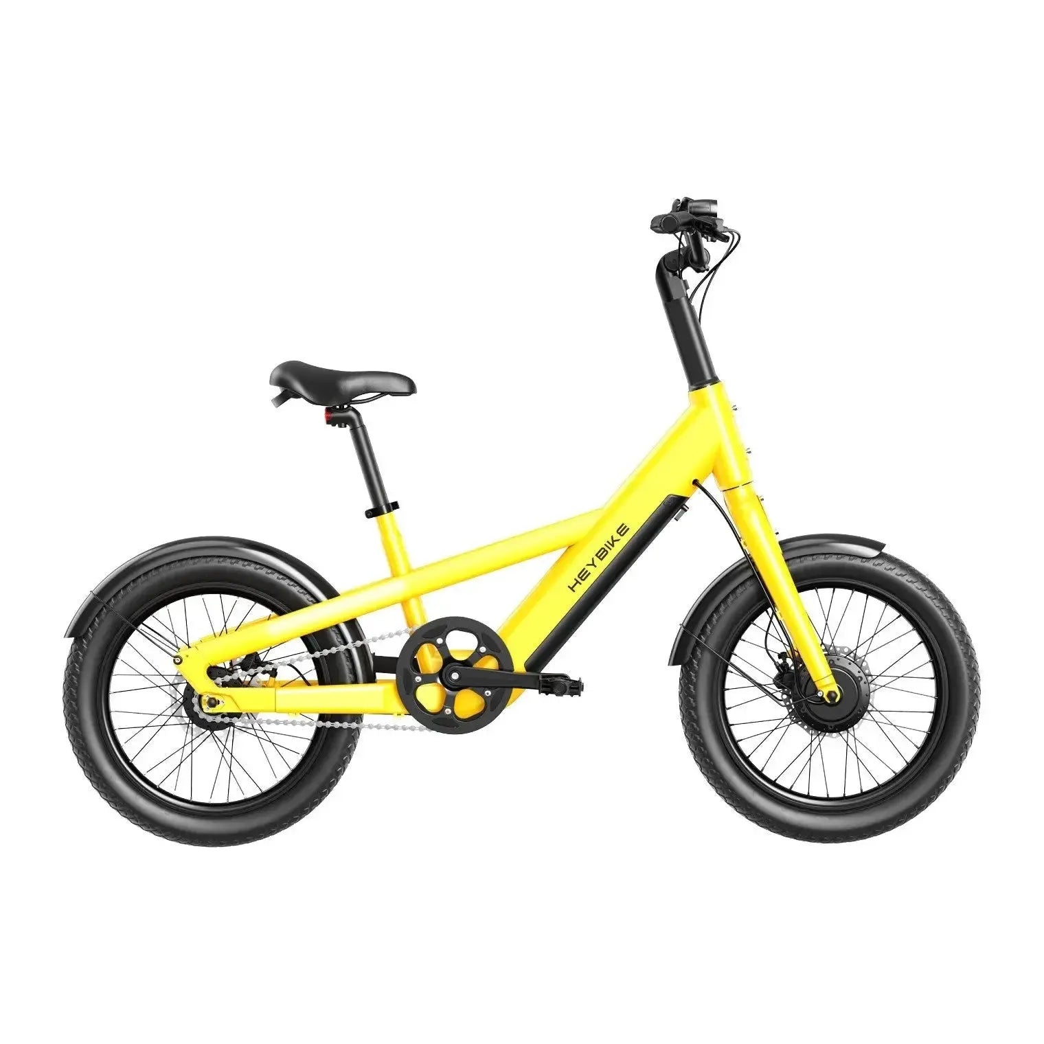 Heybike Compact City - Geel - fatbikeskopen.nl