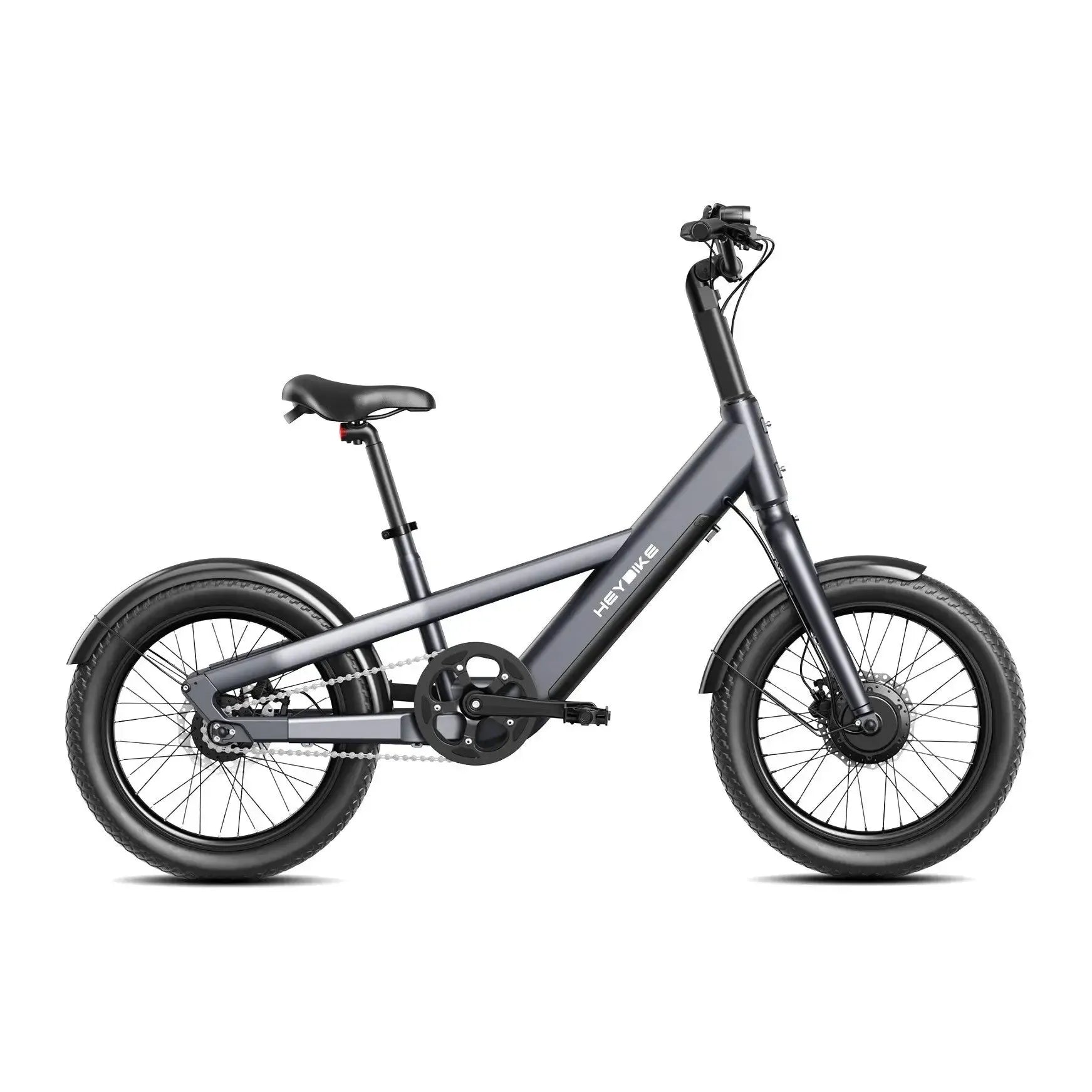 Heybike Compact City - Grijs - fatbikeskopen.nl