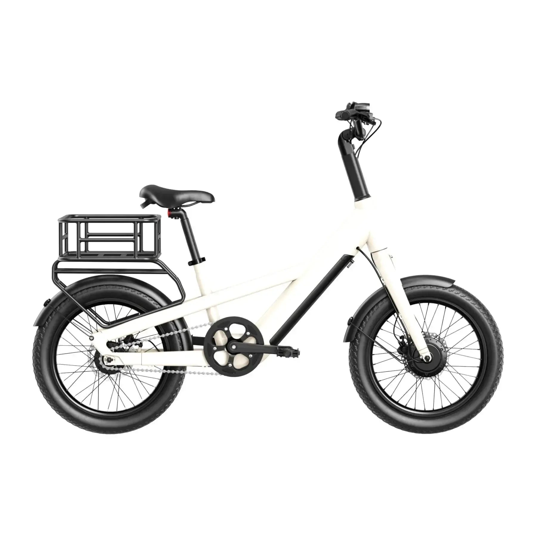 Heybike Compact City - Wit - fatbikeskopen.nl