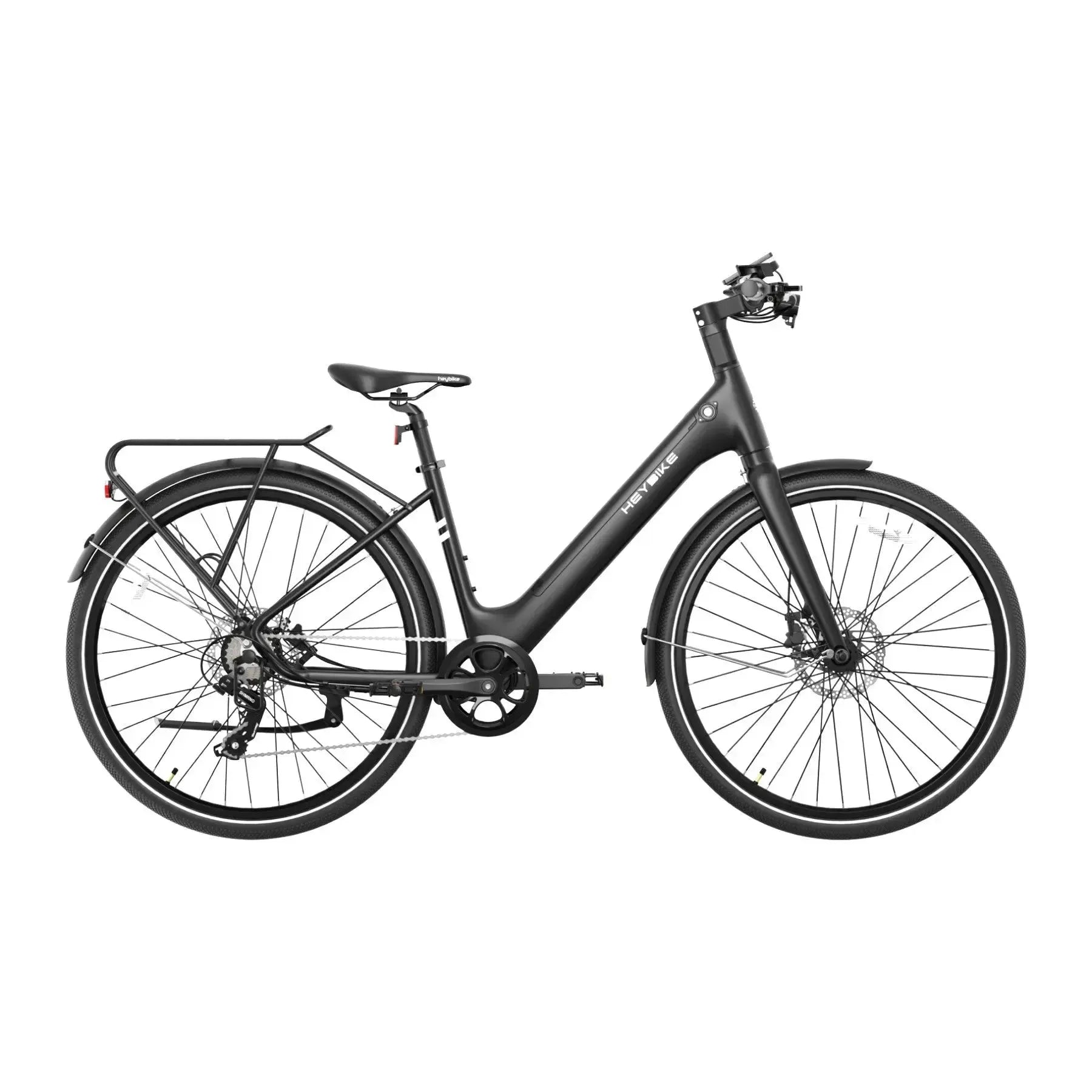 Heybike EC 1-ST - Zwart - fatbikeskopen.nl