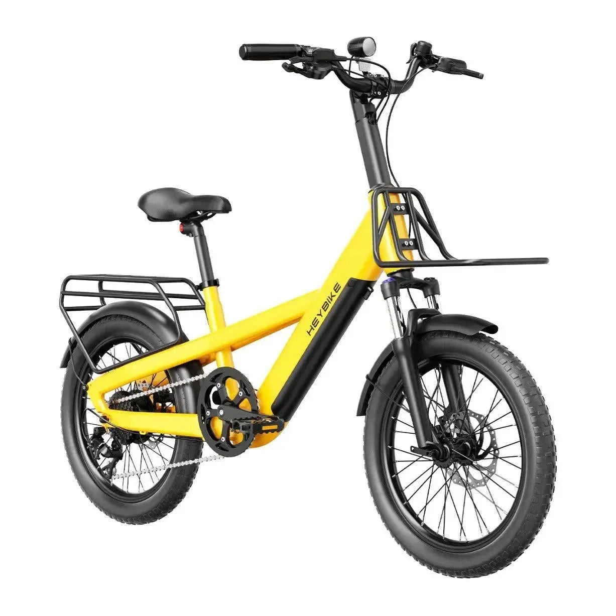 Heybike EC Compact Sport - Geel - fatbikeskopen.nl