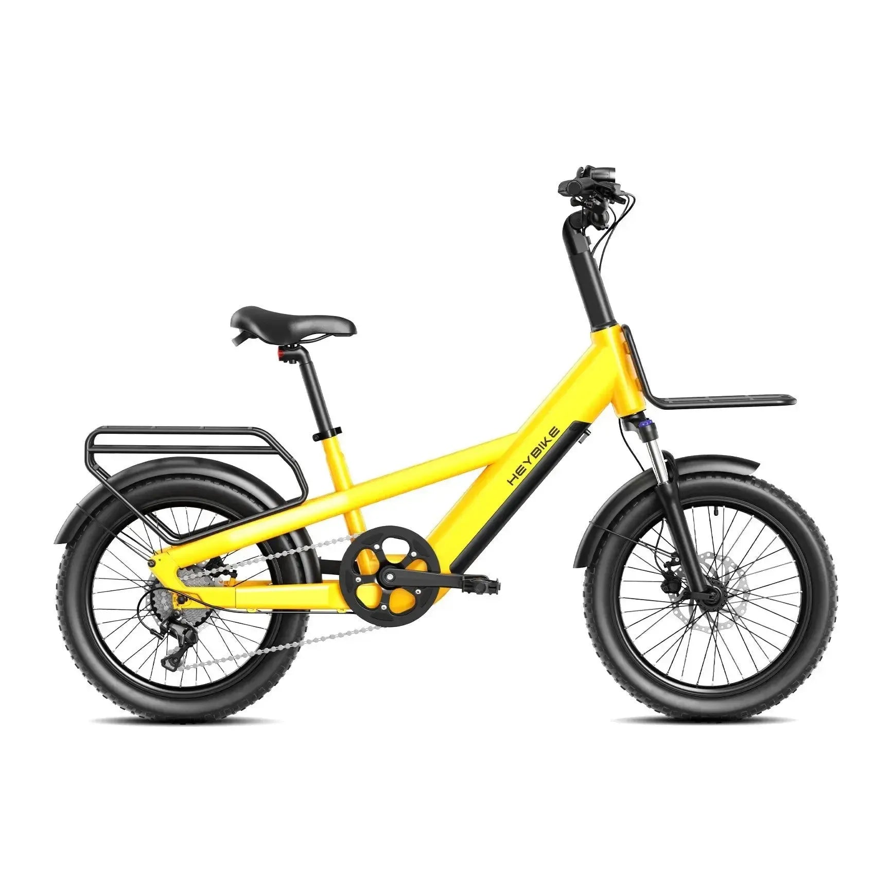 Heybike EC Compact Sport - Geel - fatbikeskopen.nl
