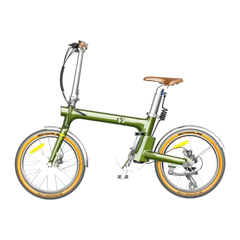 Heybike Helio F - Groen - fatbikeskopen.nl