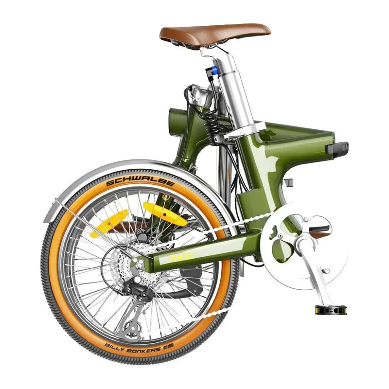Heybike Helio F - Groen - fatbikeskopen.nl