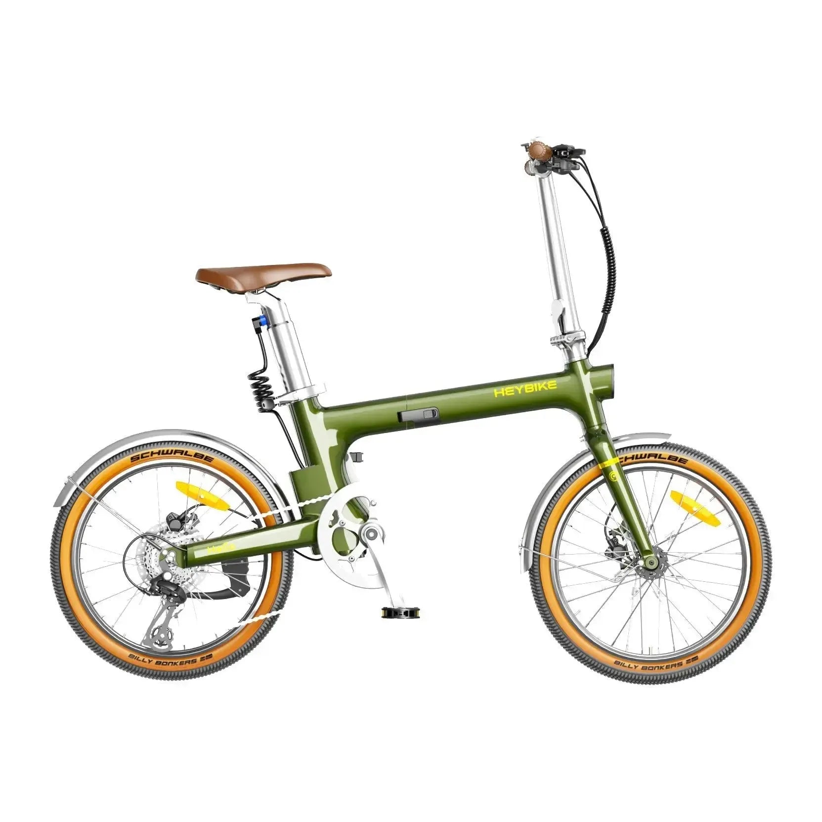 Heybike Helio F - Groen - fatbikeskopen.nl