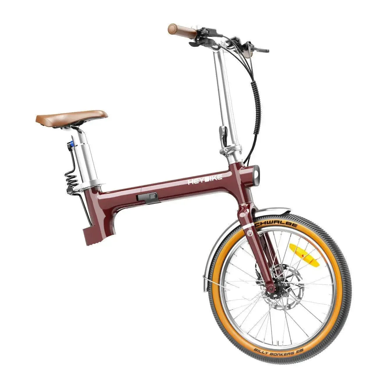 Heybike Helio F - Rood - fatbikeskopen.nl