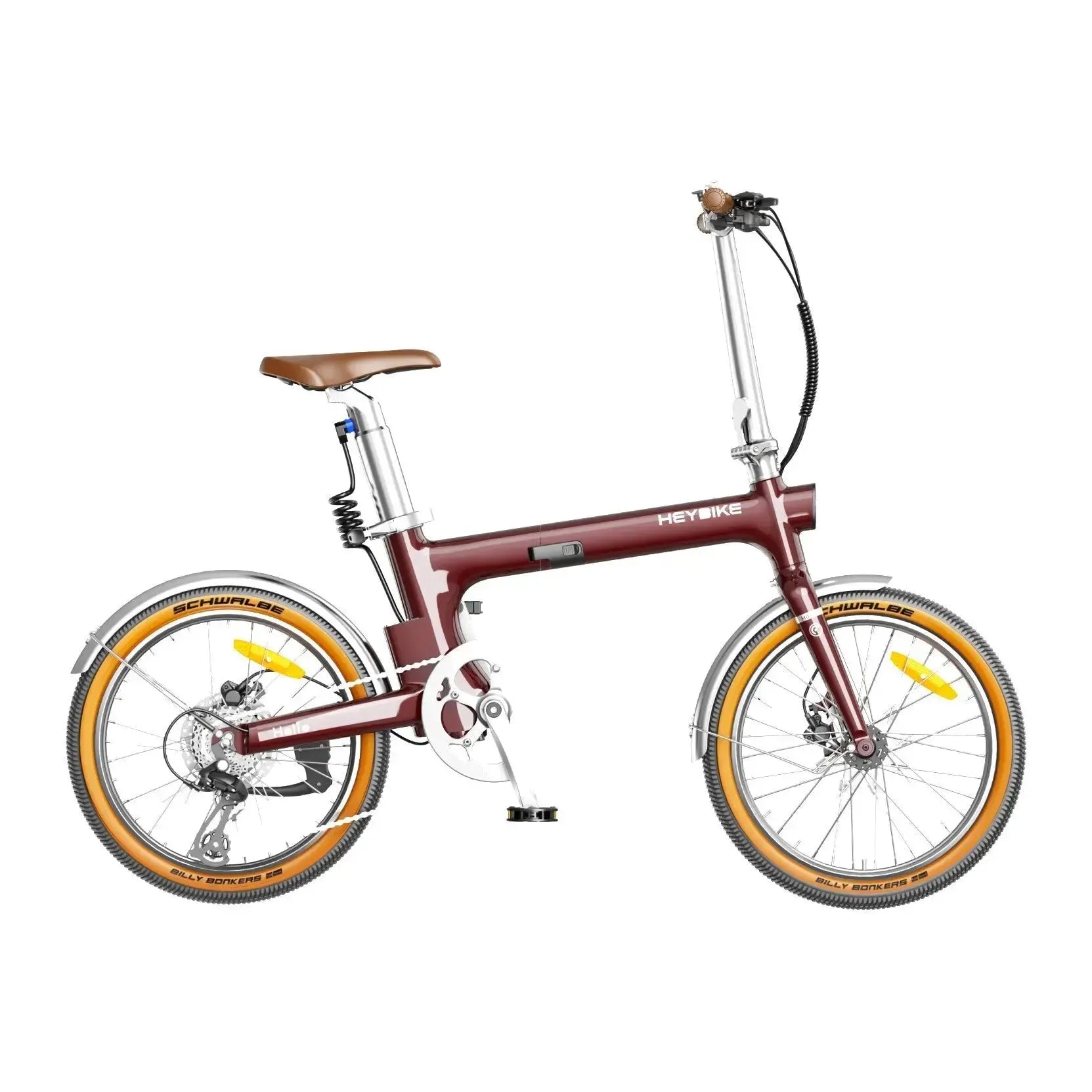 Heybike Helio F - Rood - fatbikeskopen.nl