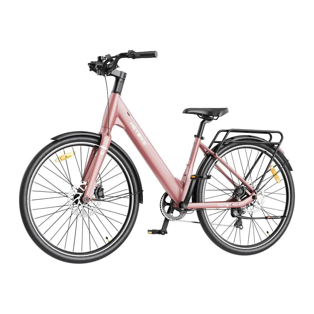 Heybike Helio U - Roze - fatbikeskopen.nl