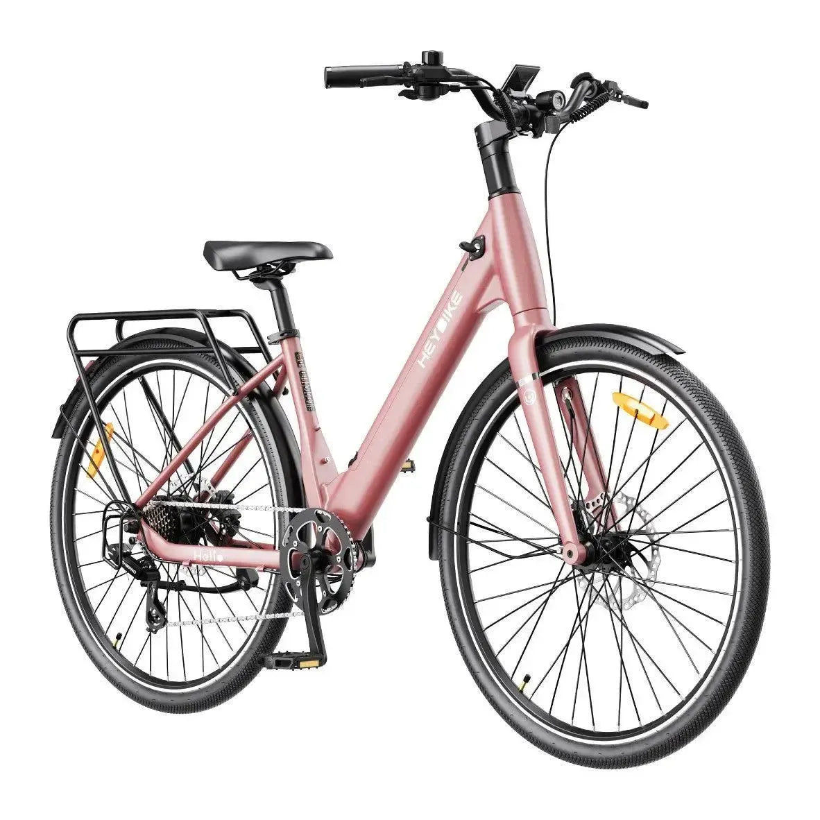 Heybike Helio U - Roze - fatbikeskopen.nl
