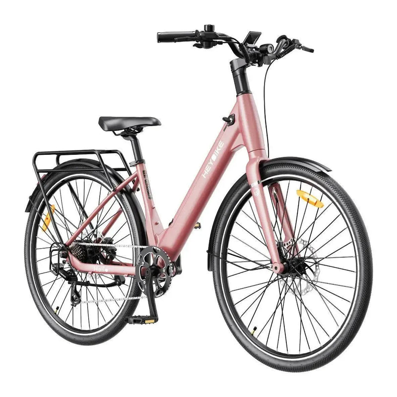 Heybike Helio U - Roze - fatbikeskopen.nl