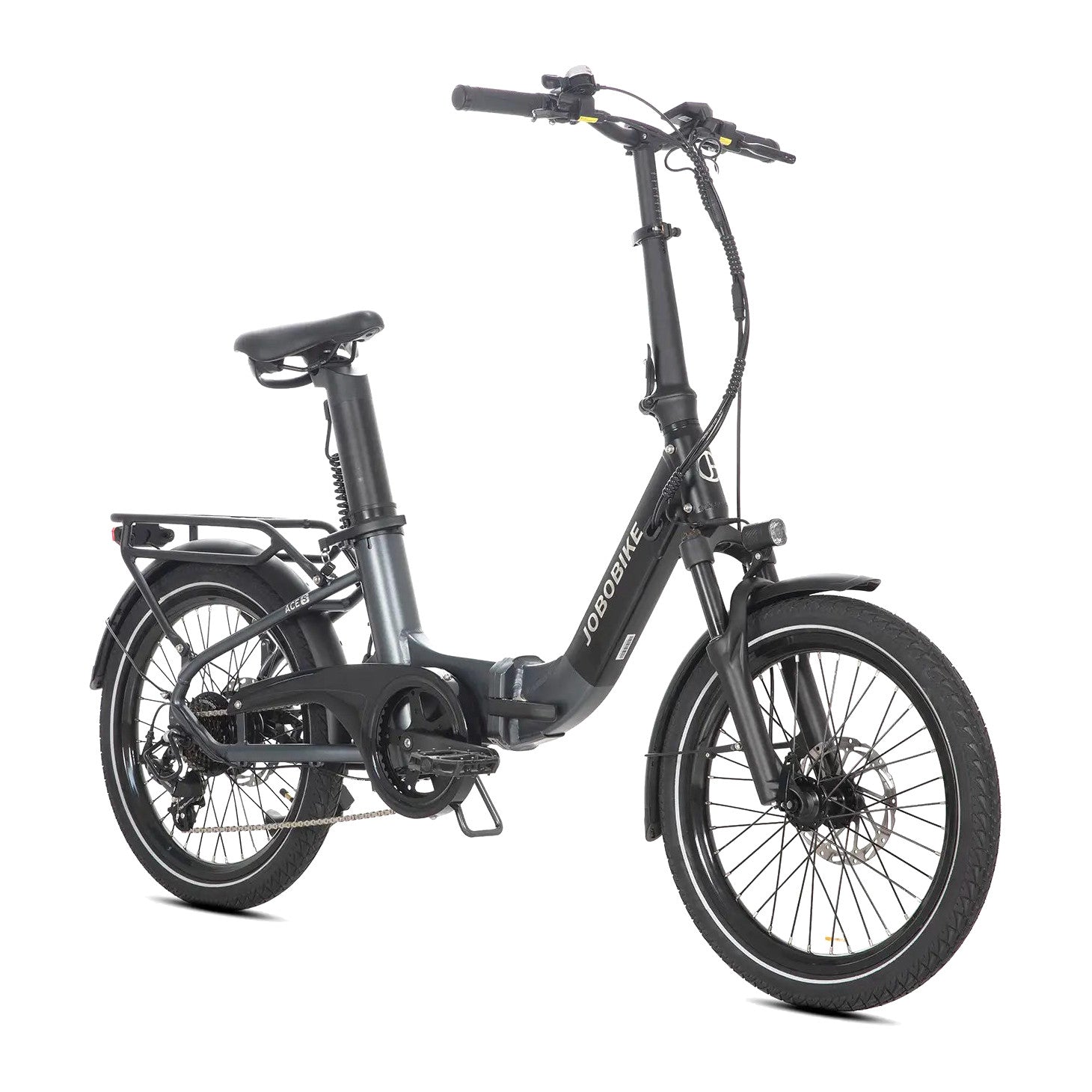 JOBOBIKE Ace Pro - Zwart - fatbikeskopen.nl