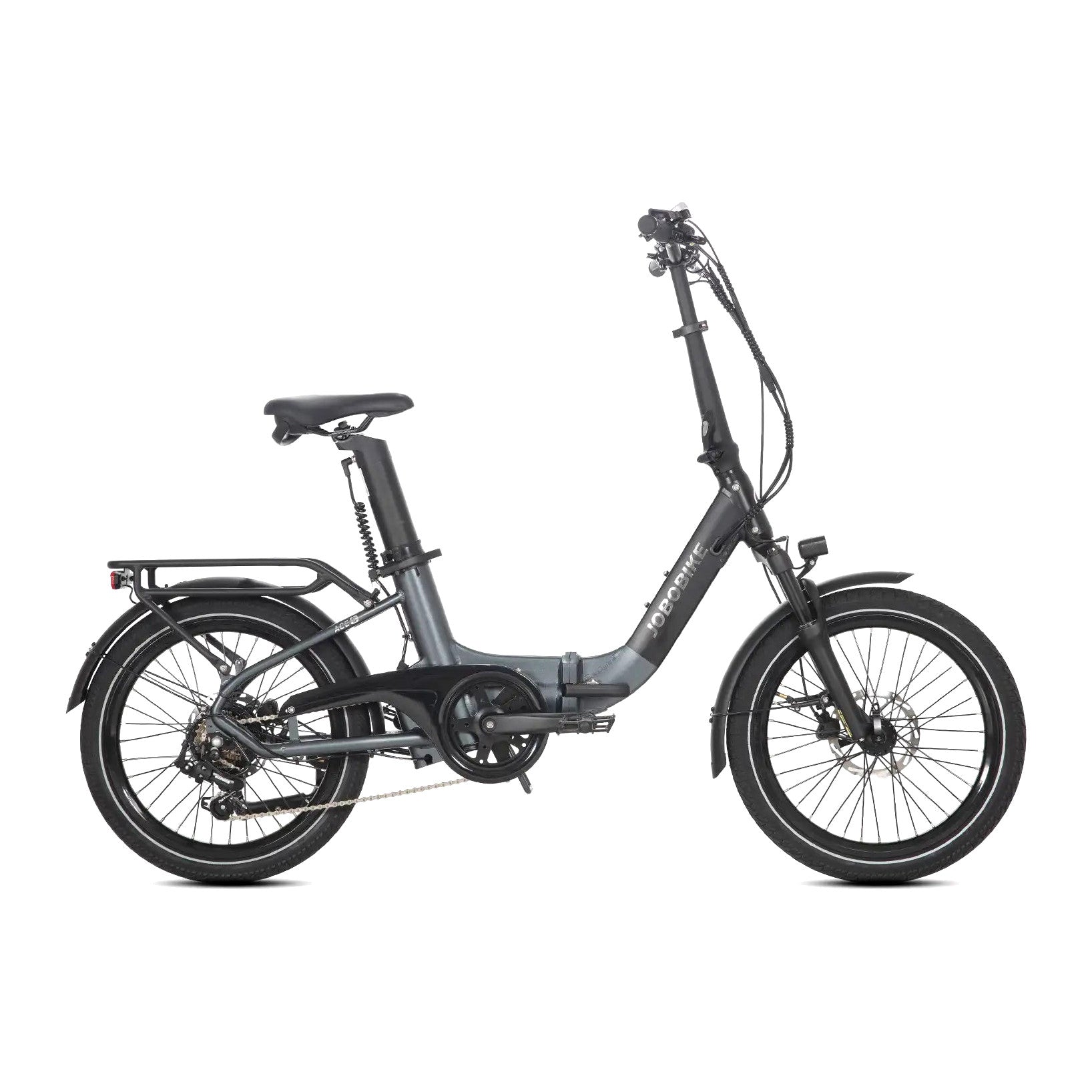 JOBOBIKE Ace Pro - Zwart - fatbikeskopen.nl