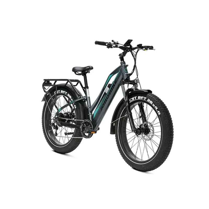 JOBOBIKE Robin ST - Grijs-Groen - fatbikeskopen.nl