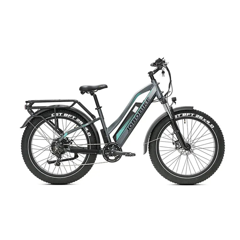 JOBOBIKE Robin ST - Grijs-Groen - fatbikeskopen.nl