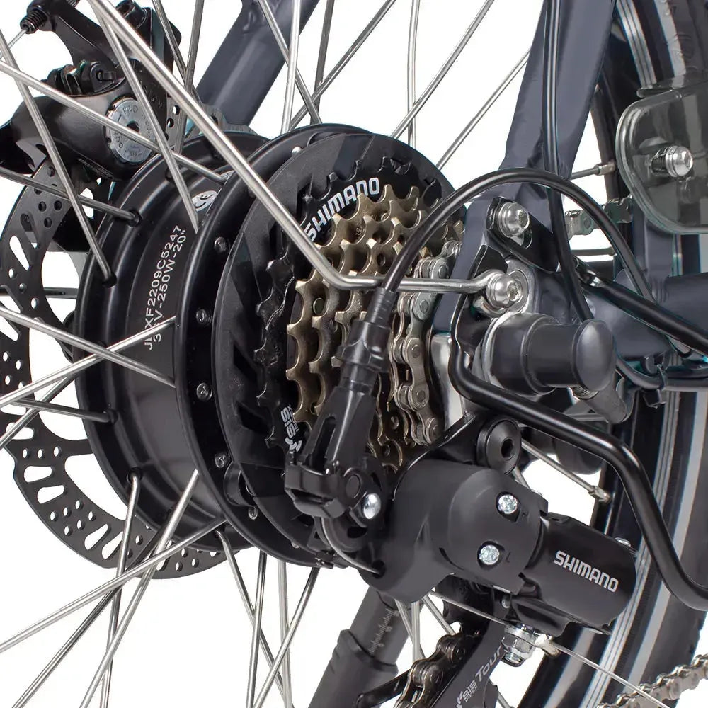 JOBOBIKE Sam - Blauw - fatbikeskopen.nl