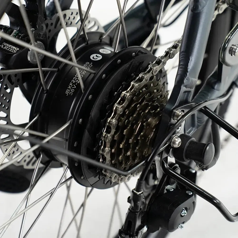 JOBOBIKE Sam - Grijs - fatbikeskopen.nl