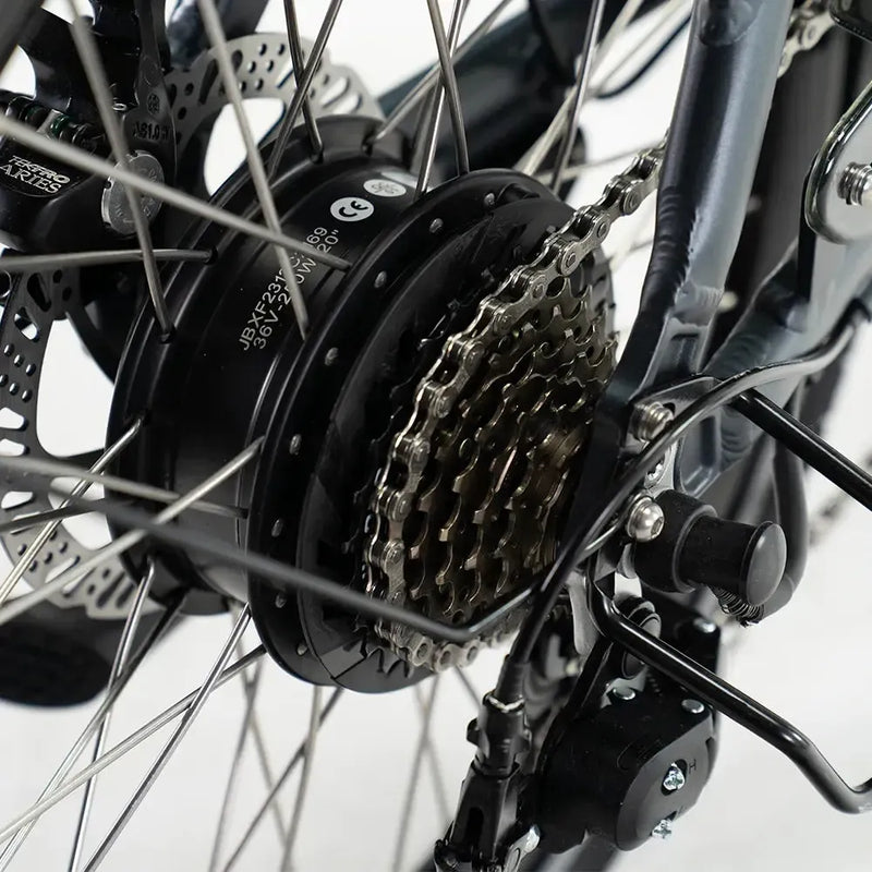 JOBOBIKE Sam - Grijs - fatbikeskopen.nl