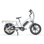 JOBOBIKE Transer - Longtail - Wit - fatbikeskopen.nl