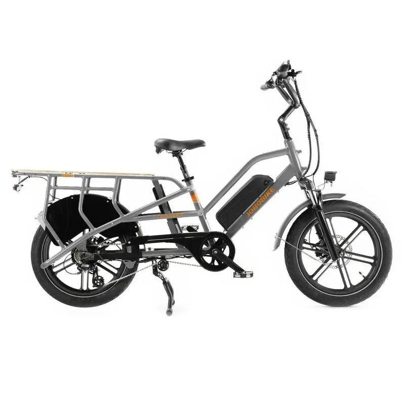 JOBOBIKE Transer - Longtail - Zilvergrijs - fatbikeskopen.nl