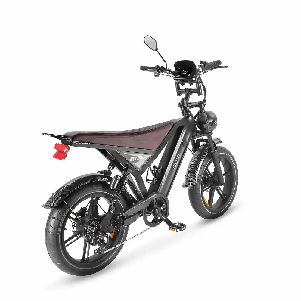OUXI GT-20 - Zwart - fatbikeskopen.nl