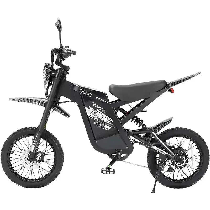 OUXI GT16 - Zwart - fatbikeskopen.nl