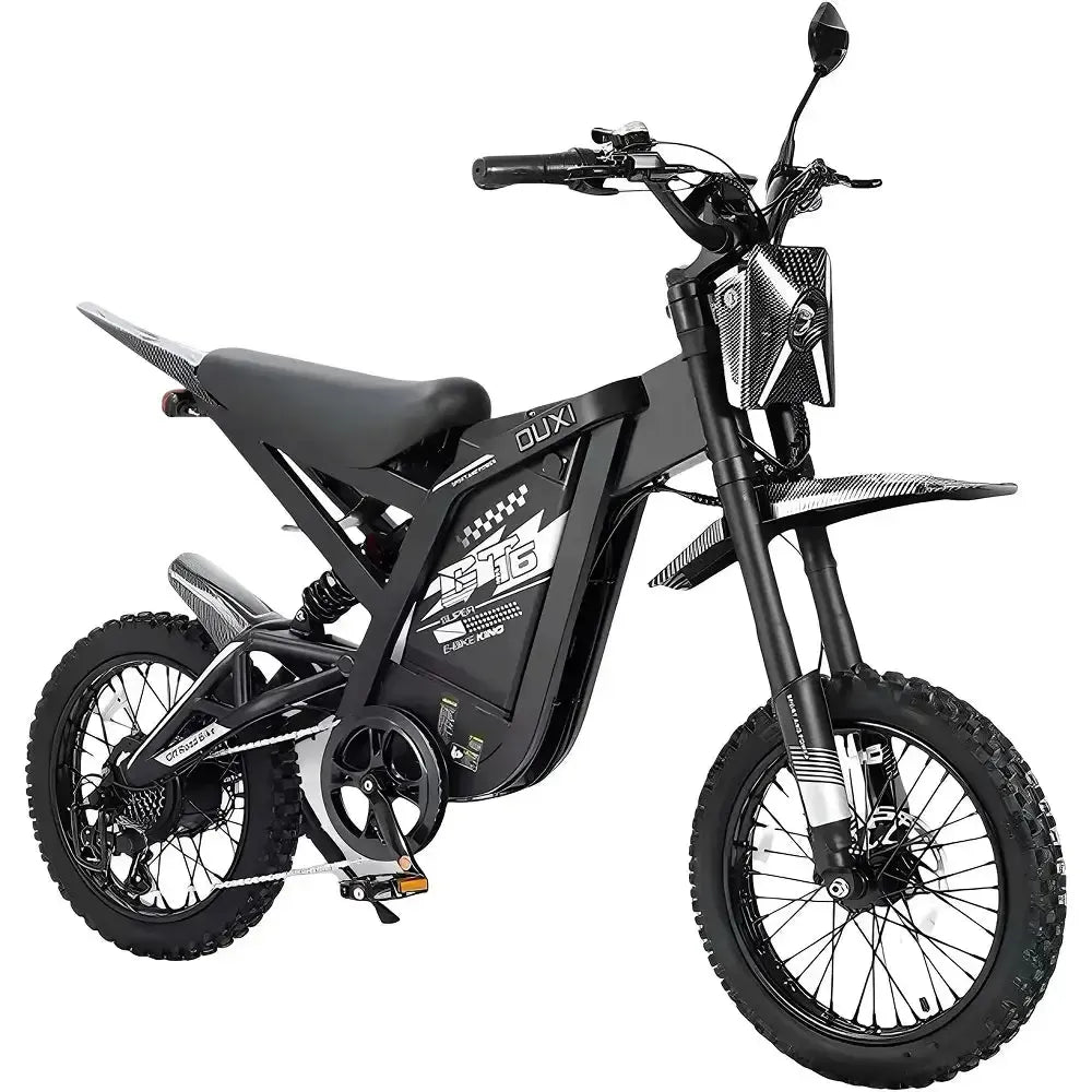 OUXI GT16 - Zwart - fatbikeskopen.nl