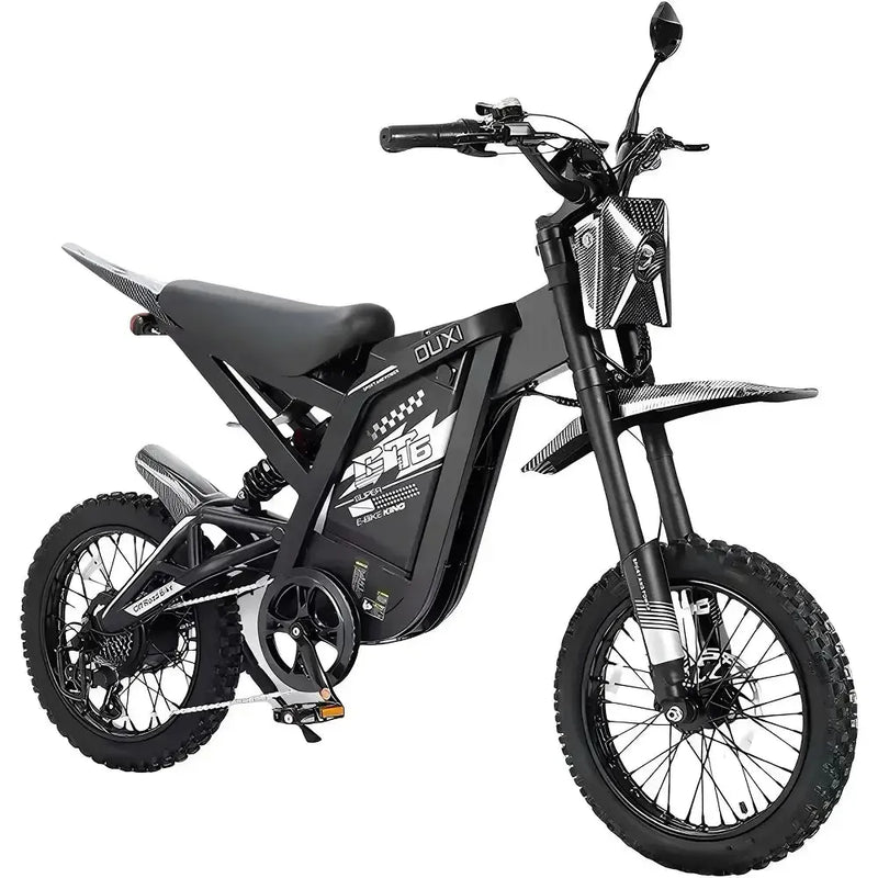 OUXI GT16 - Zwart - fatbikeskopen.nl