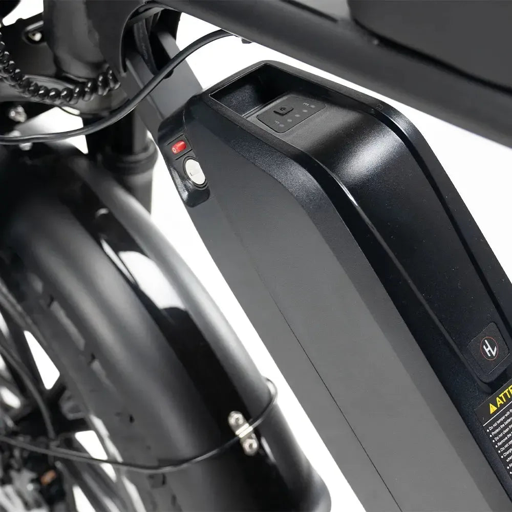 OUXI V8+ (Dubbele Accu) - Zwart - fatbikeskopen.nl