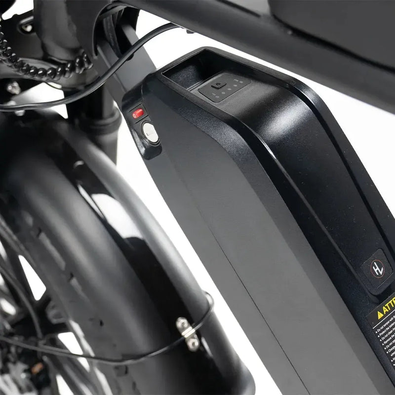 OUXI V8+ (Dubbele Accu) - Zwart - fatbikeskopen.nl