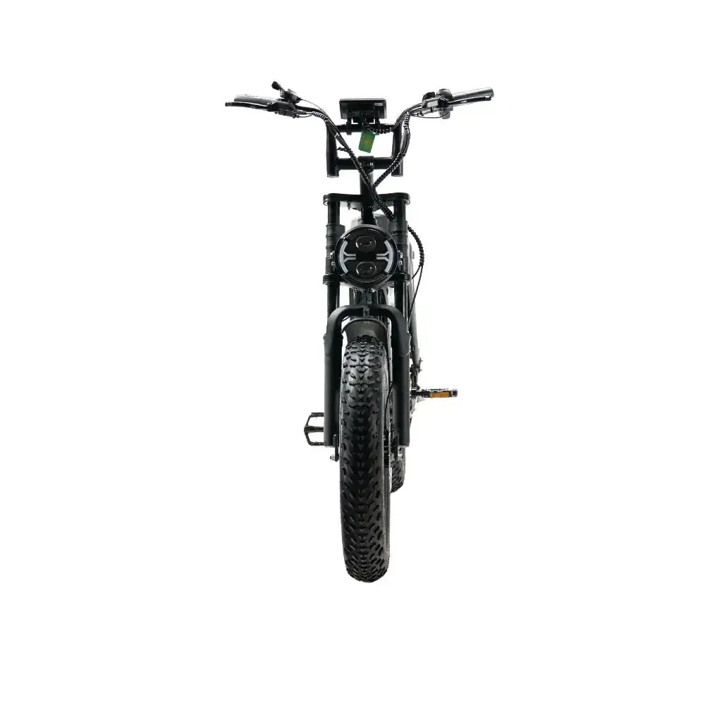 OUXI V8+ (Dubbele Accu) - Zwart - fatbikeskopen.nl