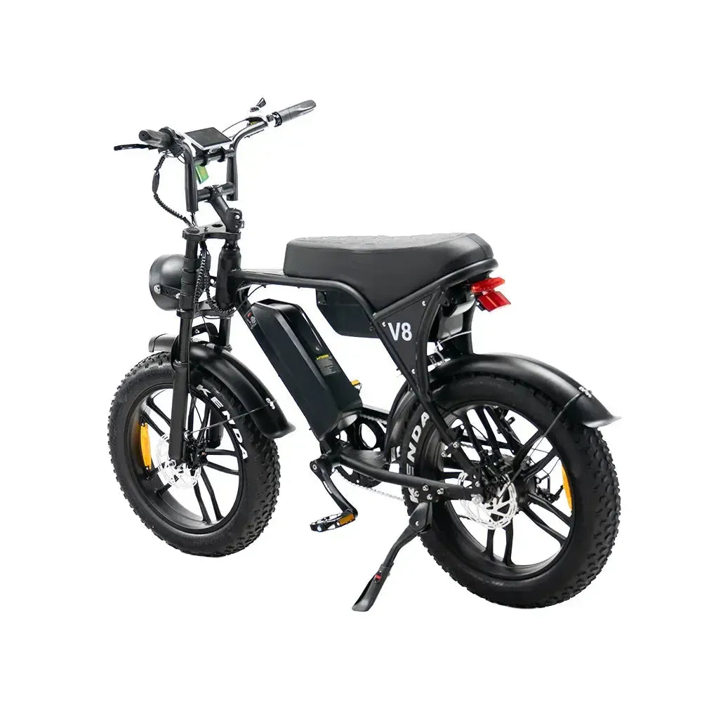 OUXI V8+ (Dubbele Accu) - Zwart - fatbikeskopen.nl