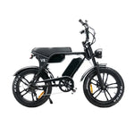 OUXI V8+ (Dubbele Accu) - Zwart - fatbikeskopen.nl