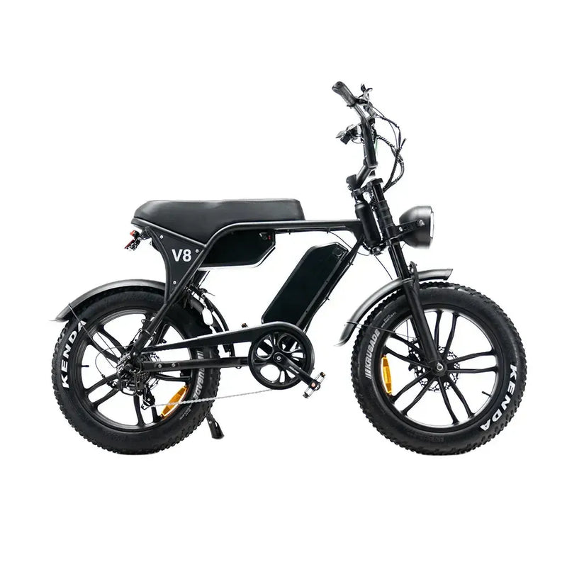 OUXI V8+ (Dubbele Accu) - Zwart - fatbikeskopen.nl