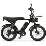 OUXI V8 Pro - Skinny Bike - Zwart - fatbikeskopen.nl