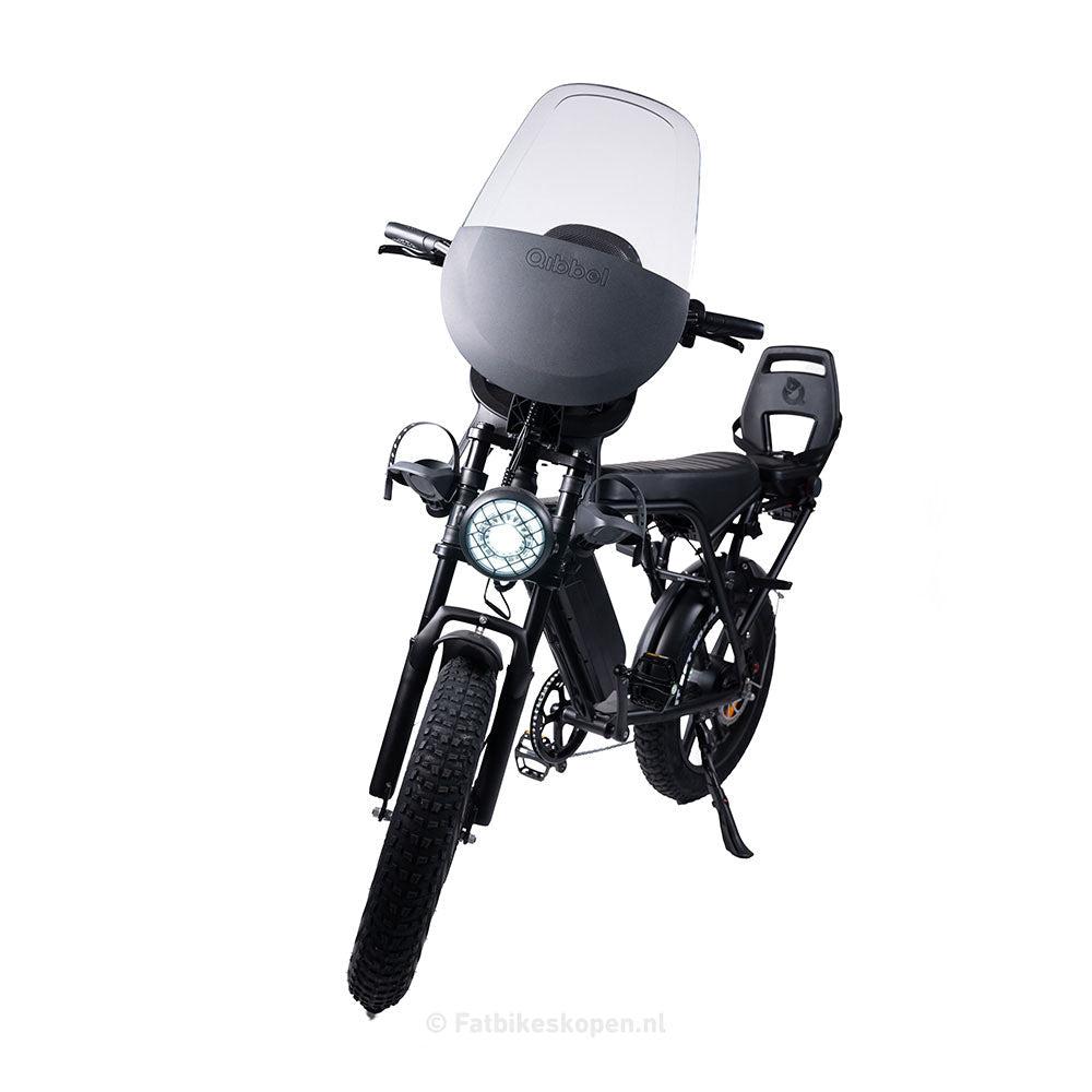 OUXI V8.3 - Family Fatbike - Zwart (alle accessoires inbegrepen) - fatbikeskopen.nl