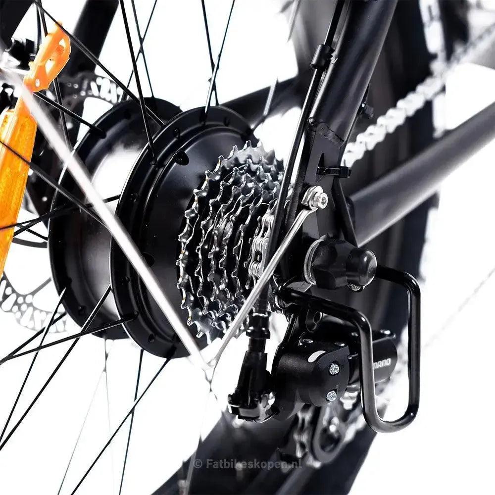 OUXI V8s (Spaken) - Bruin - fatbikeskopen.nl
