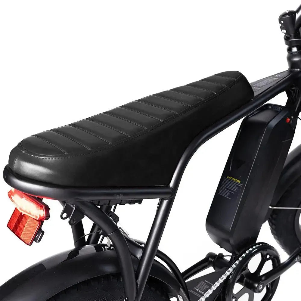 OUXI - Zadel - Zwart - fatbikeskopen.nl