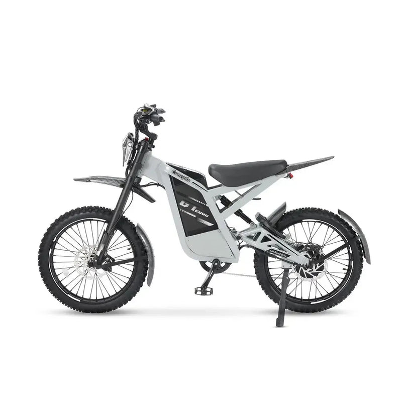 Ouxi GT-2000 2.0 - Off-road fatbike - Grijs - fatbikeskopen.nl