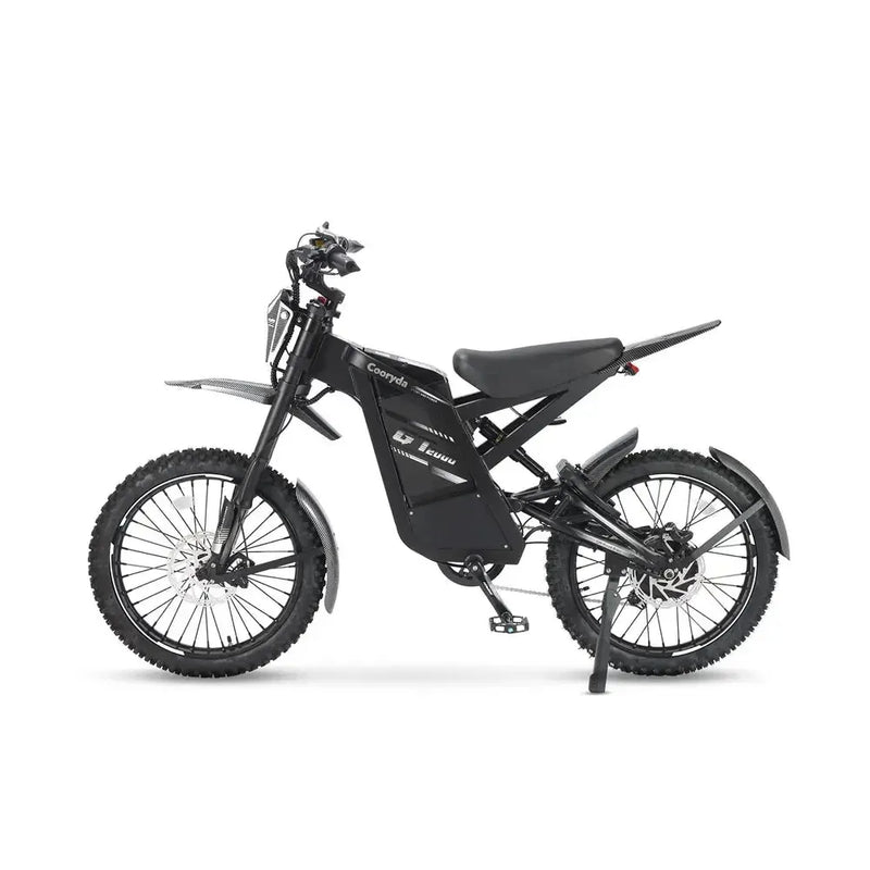 Ouxi GT-2000 2.0 - Off-road fatbike - Zwart - fatbikeskopen.nl