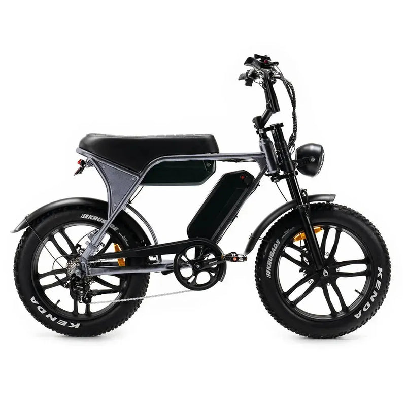 OUXI V8 Max (Dubbele Accu) - Grijs - fatbikeskopen.nl