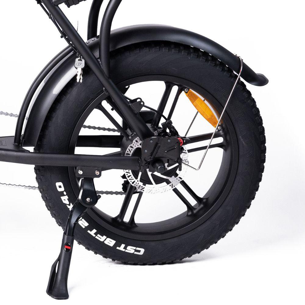 Ouxi V8 Max (Dubbele Accu) - Zwart - fatbikeskopen.nl