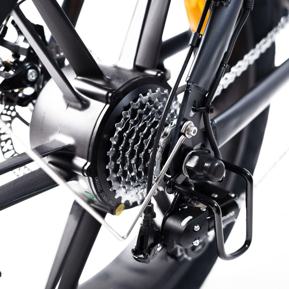 Ouxi V8 Max (Dubbele Accu) - Zwart - fatbikeskopen.nl