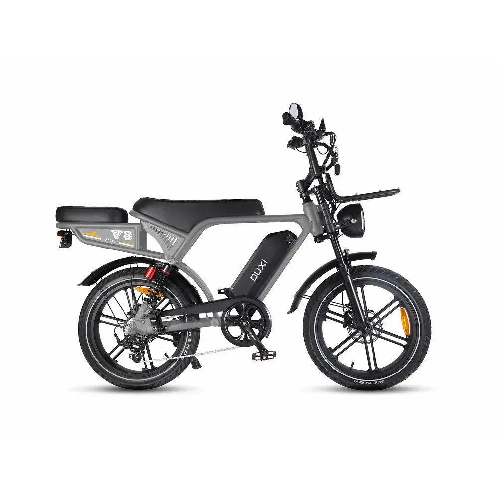 Ouxi V8 Ultra - Donkergrijs - fatbikeskopen.nl