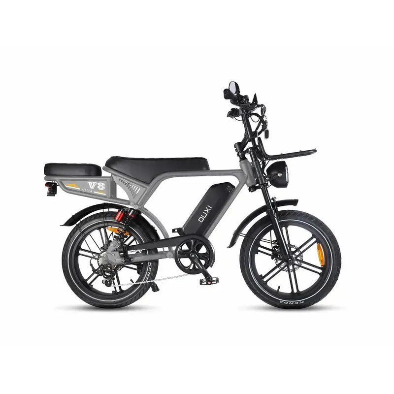 Ouxi V8 Ultra - Donkergrijs - fatbikeskopen.nl