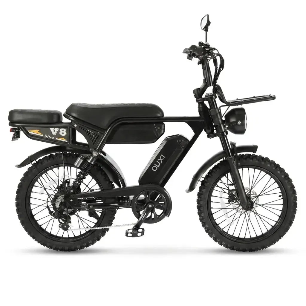 Ouxi V8 Ultra Max - Skinny Bike - Zwart - fatbikeskopen.nl