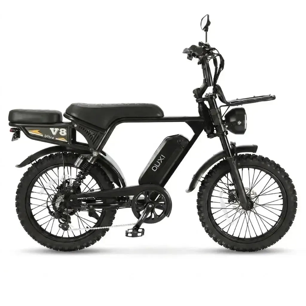 Ouxi V8 Ultra - Skinny Bike - Zwart - fatbikeskopen.nl