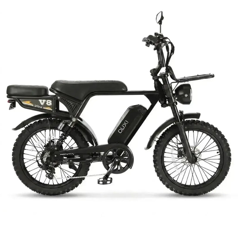 Ouxi V8 Ultra - Skinny Bike - Zwart - fatbikeskopen.nl