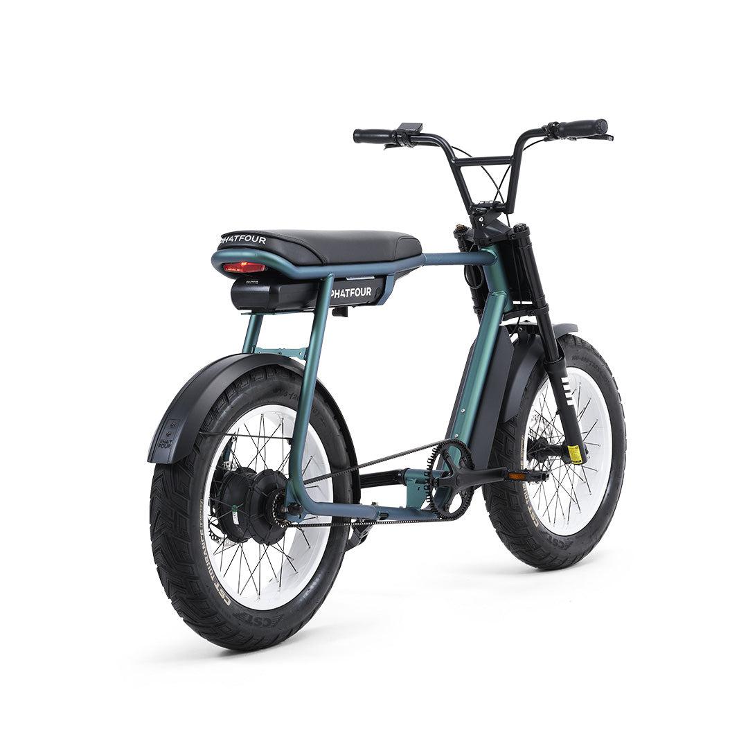 Phatfour FLX+ - Fatbike - Groen - fatbikeskopen.nl